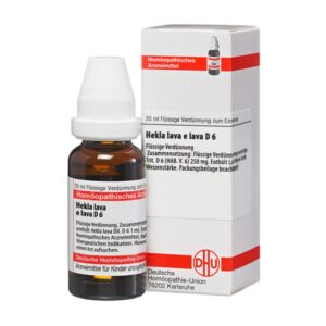 Hekla lava e lava D6 Dilution