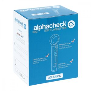 Alphacheck soft Lanzetten 30 G