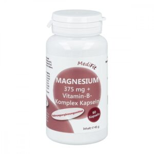 Magnesium 375 mg+Vitamin B-komplex Kapseln