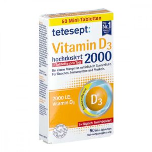 Tetesept Vitamin D3 2.000 Filmtabletten