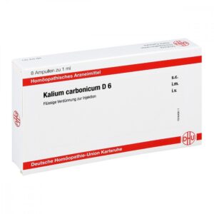 Kalium Carbonicum D6 Ampullen