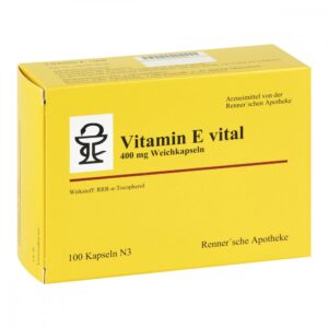 Vitamin E vital 400 mg Rennersche Apotheke Weichk.