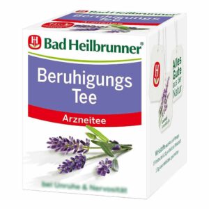 Bad Heilbrunner Beruhigungs Tee mit Lavendelbl.Fbtl.