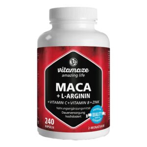 Vitamaze MACA 4:1 HOCHDOSIERT+L-Arginin