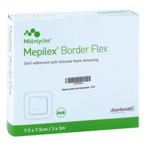 Mepilex Border Flex Schaumverb.haftend 7,5×7,5 cm