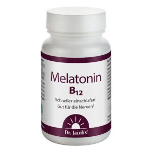 Dr. Jacob’s Melatonin B12 60 Lutschtabletten 1 mg vegan