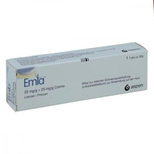 Emla 25 mg/g + 25 mg/g Creme