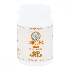 Curcuma 475 mg 95% Curcumin Mono-kapseln