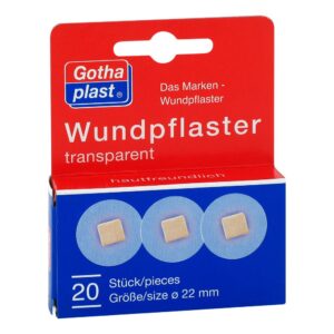 Gothaplast Wundpflaster 2,2 cm transparent