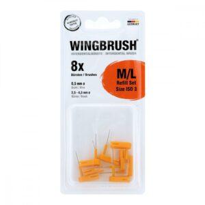 Wingbrush Refill-set Interdentalb.iso 3 medius /large