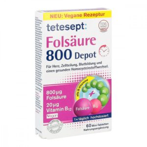 Tetesept Folsäure 800 Depot Tabletten