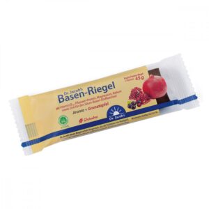 Dr. Jacob’s Basen-Riegel Granatapfel Frucht Protein B12 vegan