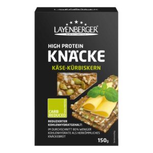 Lowcarb.one High Protein Knäcke Käse-kürbiskern