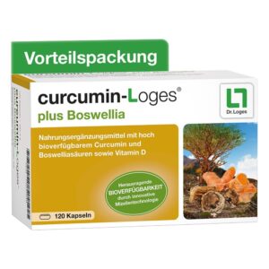 curcumin-Loges plus Boswellia – Kurkuma Kapseln mit Weihrauch