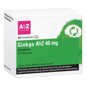 Ginkgo Abz 40 mg Filmtabletten