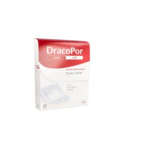 Dracopor Wundverband 15×15 cm steril