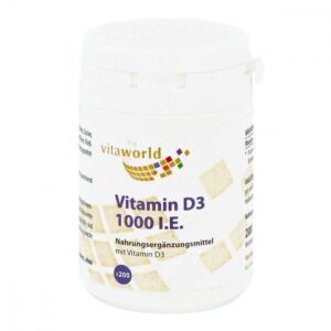 Vitamin D3 1.000 I.e. pro Tag Tabletten