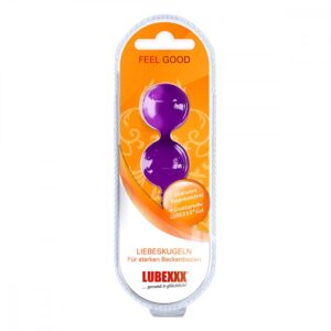 Lubexxx love balls Liebeskugeln für Beckenbodentraining lila