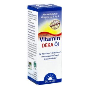 Dr. Jacob’s DEKA Ãl 800 IE Vitamin D3+K2+A+E 640 Tropfen