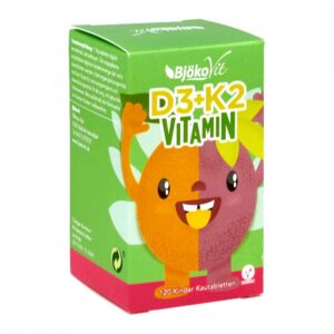 Vitamin D3+k2 Kinder Kautabletten vegan