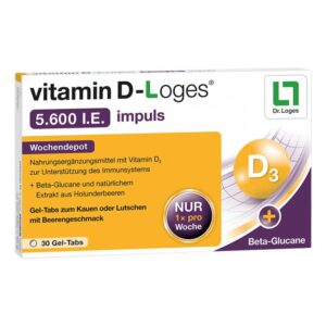 vitamin D-Loges 5.600 internationale Einheiten impuls – Wochende