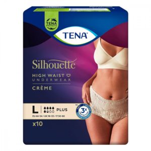 Tena Silhouette Plus 1xunterw.taillenhoch L creme