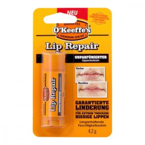 O Keeffe’s Lip Repair unparfümierter Lippenbalsam