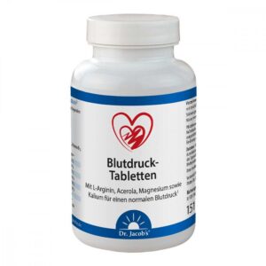 Dr. Jacob’s Blutdruck-Tabletten Arginin Magnesium Kalium