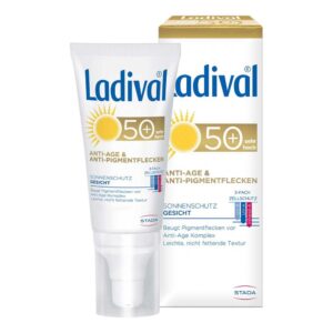 Ladival Anti-Age und Anti-Pigmentflecken Sonnencreme LSF50+
