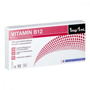 Vitamin B12 Panpharma 1000 [my]g/ml Injektionslösung