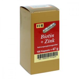 Biotin+zink Kapseln