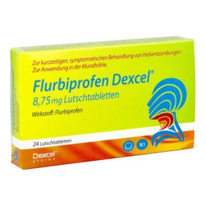 Flurbiprofen Dexcel 8,75 Mg Lutschtabletten