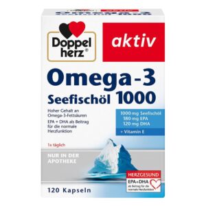 Doppelherz Omega-3 Seefischöl 1000 Kapseln