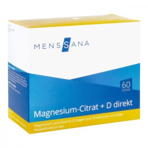 Magnesiumcitrat+d direkt Menssana Pulver