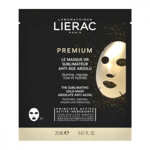 LIERAC PREMIUM Anti-Age Gold Tuchmaske