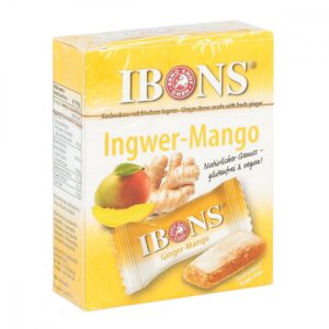 Ibons Ingwer Mango Box Kaubonbons