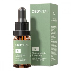 CBD Ãl 5% Naturextrakt Premium CBD VITAL