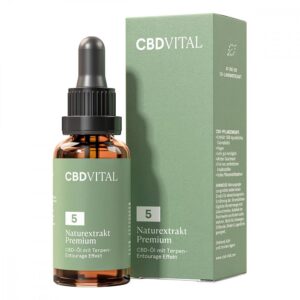 Naturextrakt Premium 5% Cbd Vital Tropfen