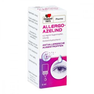 Allergo-azelind 0,5 Mg/ml Augentropfen Lösung