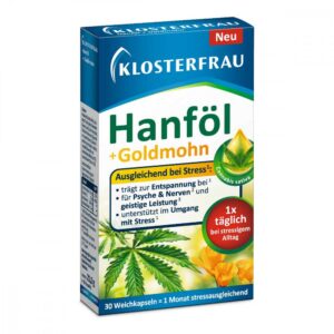 Klosterfrau Hanföl+Goldmohn Kapseln