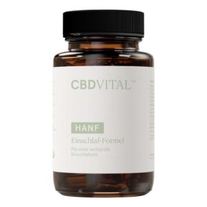 Hanf Einschlaf-Formel CBD VITAL Kapseln