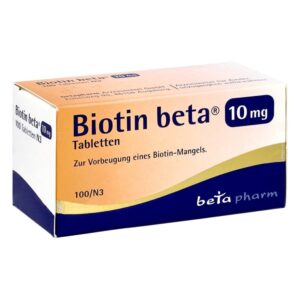 Biotin Beta 10 Mg Tabletten