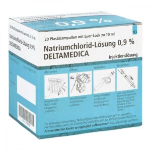 Natriumchlorid-lösung 0,9% Deltamedica Luer-lo Pl.