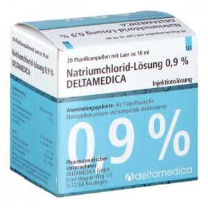 Natriumchlorid-lösung 0,9% Deltamedica Luer Pl.