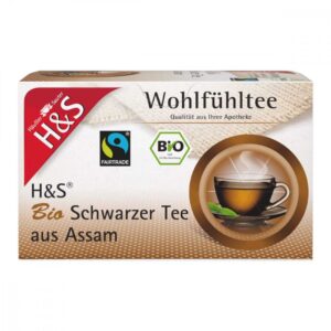 H&s Bio Schwarzer Tee Aus Assam Filterbeutel