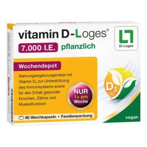 vitamin D-Loges 7.000 internationale Einheiten pflanzlich