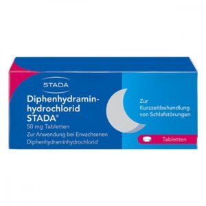 Diphenhydraminhydrochlorid STADA 50 mg Tabletten bei Schlafstöru