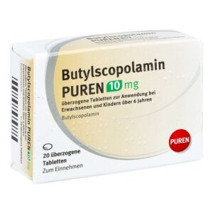 Butylscopolamin Puren 10 Mg überzogene Tab.