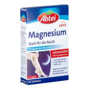 Abtei Magnesium Stark Für Die Nacht Depot Tabletten
