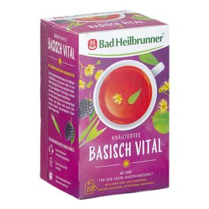 Bad Heilbrunner Basisch Vital Tee Filterbeutel